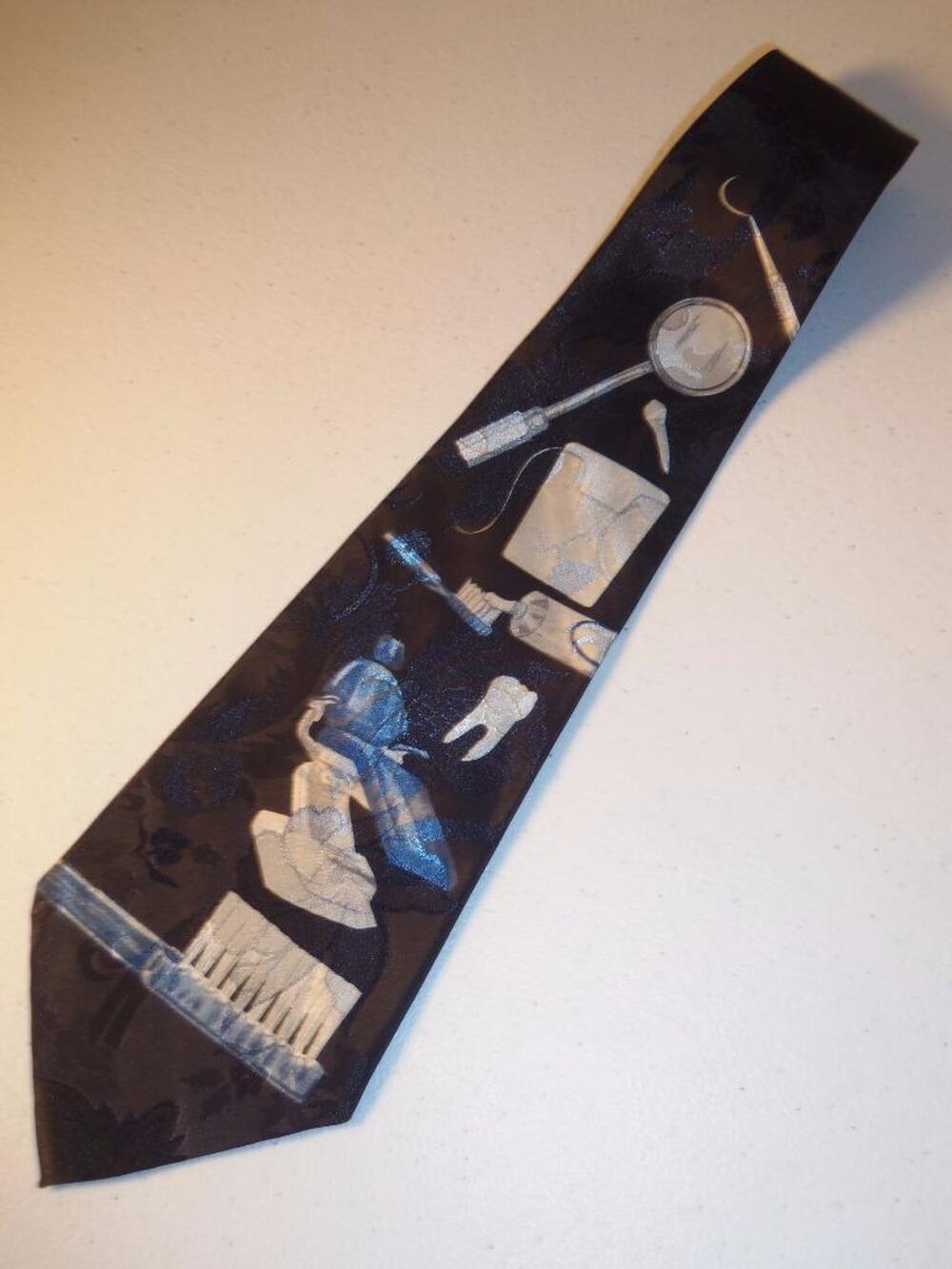 Dental Tools Dentist Tie A. Rogers Executive Necktie -1215T20